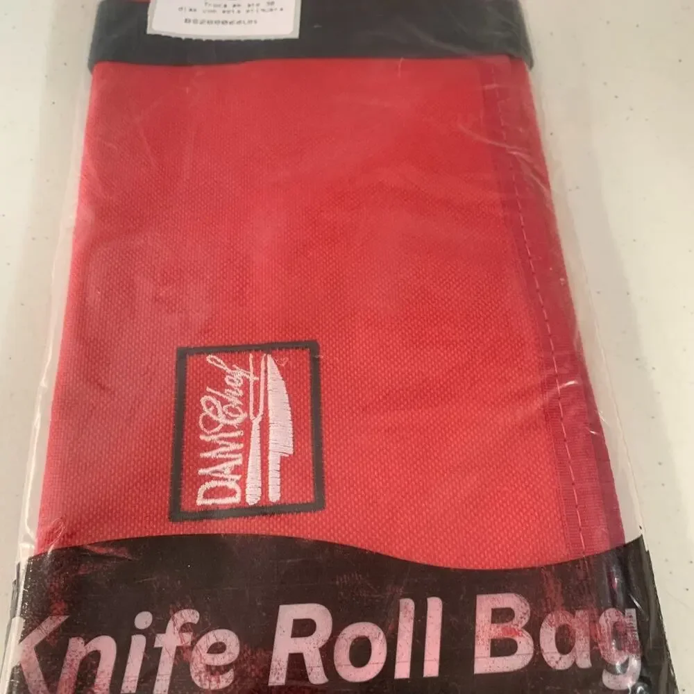 Dam Chef Knife Roll Bag For Professional Chefs Fits Up To 10 Knifes Brand New